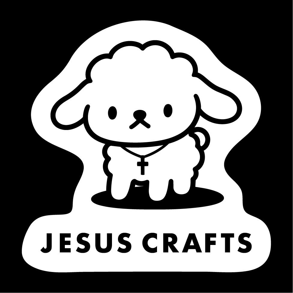 子羊の小さな十字架ペンダント